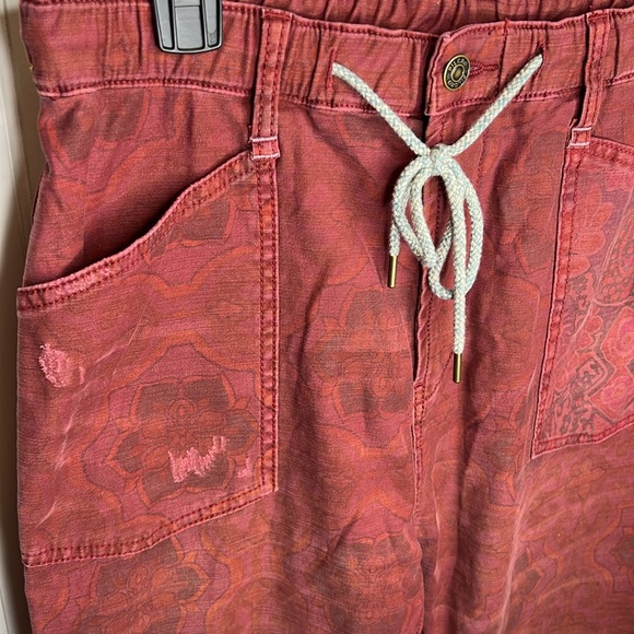 - Anthropologie Pilcro Patchwork The Trailblazer Pants Size Small New - Picture 6 of 15